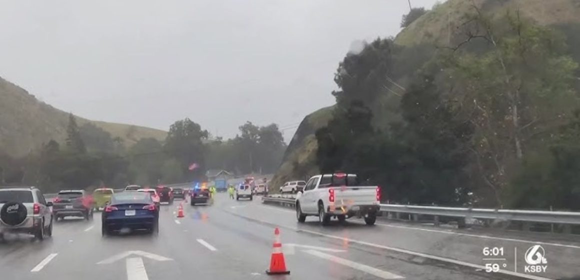 Crash Closes Lanes on Highway 101, Nearly Causes More Accidents California Highway Patrol