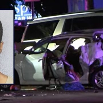 Drunk Driver Slammed Car at 100 MPH Killing 4 in Florida; Arrested for Manslaughter