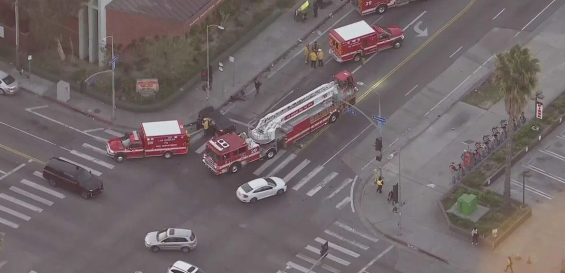 High-Speed Crash in Los Angeles Leaves Tamale Vendor, Two Others Hospitalized