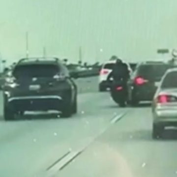 Motorcyclist Left Injured After Hit-and-Run on 15 Freeway in San Bernardino; Dashcam Video Reveals