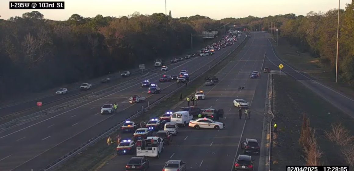 Motorcyclist Thrown, Hit by Car in Deadly Wrong-Way Crash on I-295; Suspect Still at Large FHP