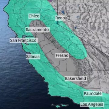 Storm System to Bring Substantial Rain to Bay Area, SoCal To Get Hit Hardest