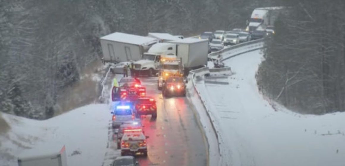 Tractor-Trailer Crash Kills 78-Year-Old Woman in 53-Car Pileup in Durham; Several Injured