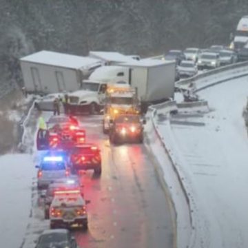 Tractor-Trailer Crash Kills 78-Year-Old Woman in 53-Car Pileup in Durham; Several Injured