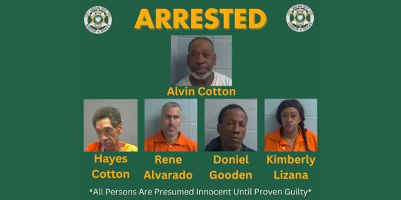 Five Arrested in Tangipahoa Parish Drug Sweep; Investigation Continues after Narcotics were Seized