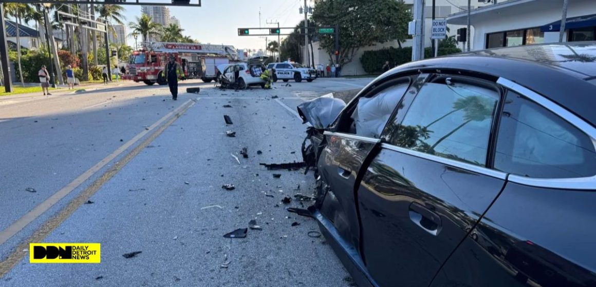 High-Speed Crash in Fort Lauderdale Injures 9 after BMW Driver Loses Control