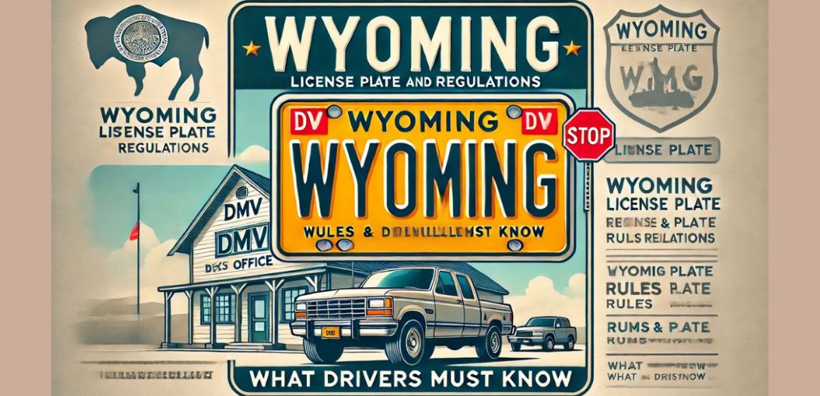 Wyoming License Plate Rules and Regulations What Drivers Must Know