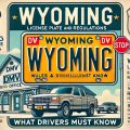 Wyoming License Plate Rules and Regulations What Drivers Must Know