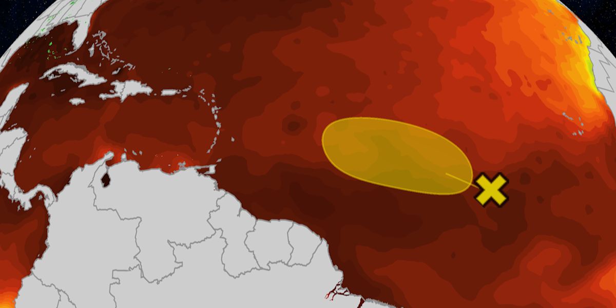 Chances of Tropical Development Near the Lesser Antilles This week, remain slim